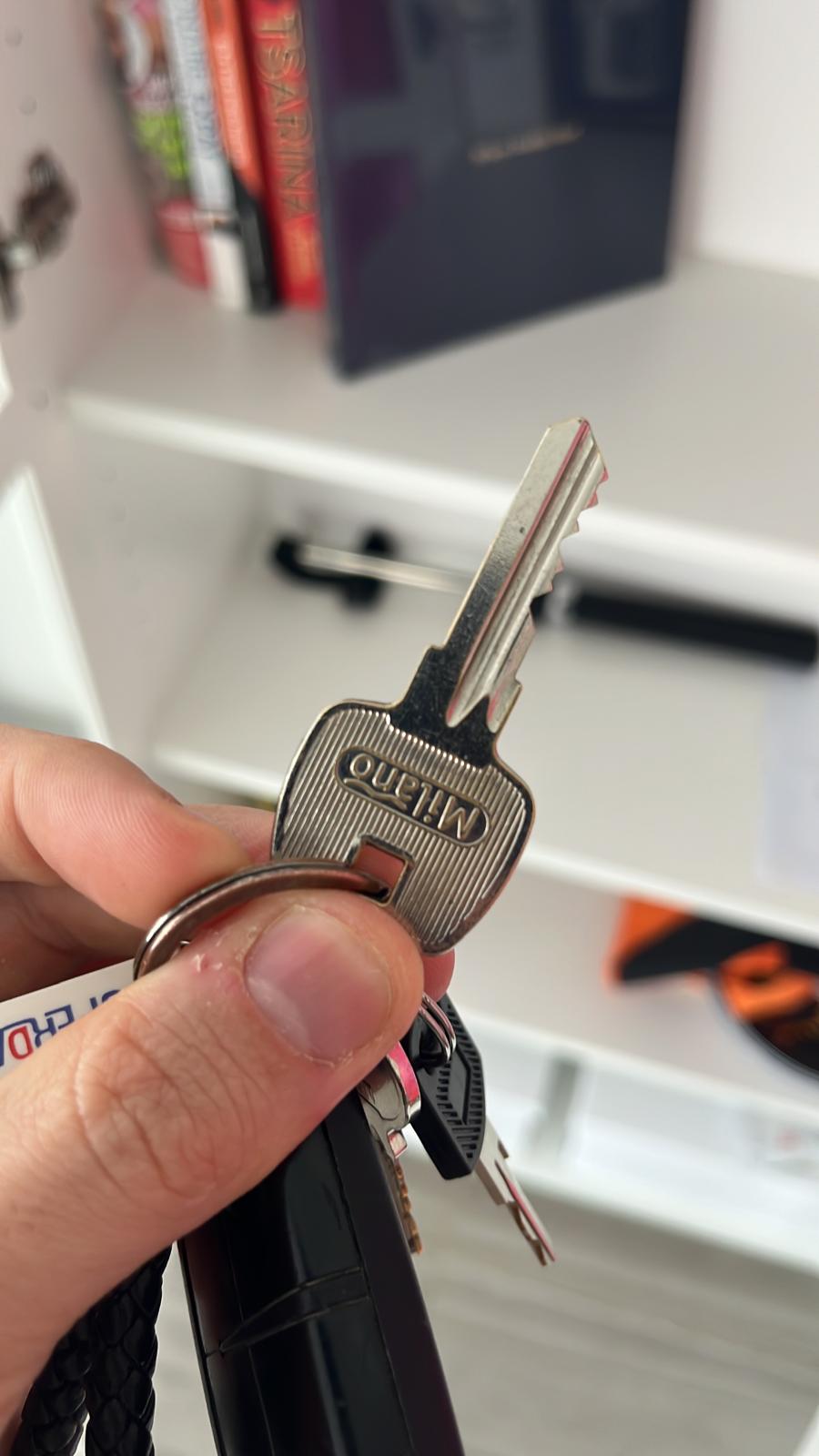 Getting apartment keys